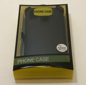 For Samsung Galaxy A20/A30 Heavy Duty Case Cover With Belt Clip Black - Picture 1 of 3