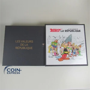 FRANKREICH 12x 10 Euro Gedenkmünze 2015 Asterix Les Valeurs de la Republique - Bild 1 von 5