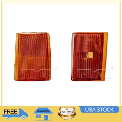 2X Conjunto de luces marcadoras laterales izquierda derecha TYC para Chevrolet C1500 1988 1989 1992 Foto 1 de 4