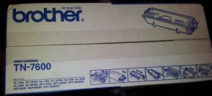 Brother TN 7600 - Black Toner Cartridge *ORIGINAL* - Afbeelding 1 van 1