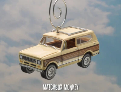 1979 International Harvester Scout II Custom Christmas Ornament 1/64 Hard Top - Image 1 of 4