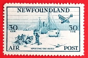 Canada Newfoundland C15 Air Mail Stamp - Labrador Issue MNG CV$45 - Picture 1 of 1