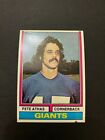 1974 New York Giants Pete Athas 494 Topps Football Card