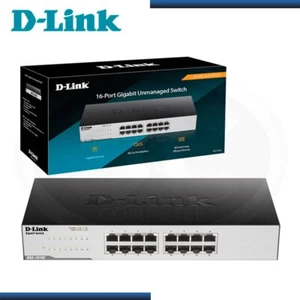 D-Link 16-Port Gigabit Unmanaged Rackmount Switch - Picture 1 of 4