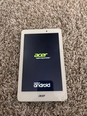 ACER ICONIA tab 8 A1-840dh 16GB, Wi-Fi, White Has Flaws - Image 1 of 4