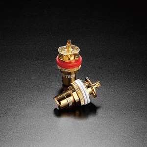 Furutech Fp-900 (G) Rca Fiches Encastrables Rca Prise Or Rca 1 Paire ( 2 Pièce) - Picture 1 of 2