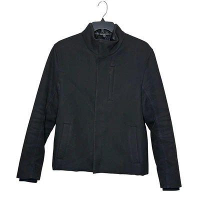 James Perse Los Angeles Mens Cotton/Wool Shell Puffer Coat Black Size 3 (Large) - Image 1 of 4