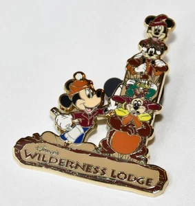 Walt Disney World Wilderness Lodge Pin Mickey Mouse WDW 60537 Goofy Totem Pole - Picture 1 of 7