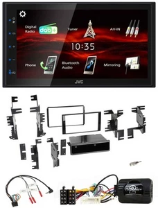 JVC USB Bluetooth Lenkrad DAB 2DIN Autoradio für Nissan Cube Frontier Juke Navar - Bild 1 von 10