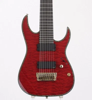 Ibanez RGIX28FEQM-BGW Used 2014 Ebony Fingerboard 8-String w/Soft Case - Image 1 of 4