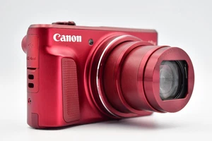 ⏯️[Quasi come nuova] Canon fotocamera digitale compatta PowerShot SX720 HS rossa 40x dal Giappone - Foto 1 di 18