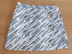 Izod XFG Golfrock Damen Gr. 12 blau weiß Punkte Stretch Seitenreißverschluss Tennis - Bild 1 von 6