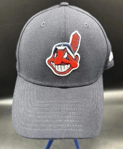 Cleveland Indians Hat Cap Size L/XL New Era 39Thirty Flex Chief Wahoo Large XL - Picture 1 of 23