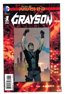 DC Comics New 52 Futures End #1 3D Lenticular Grayson 2014 - Picture 1 of 1