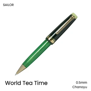 Sailor Fountain Pen World Tea Time Slim Ballpoint Pen Chanoyu (Tea Ceremony) - Picture 1 of 6