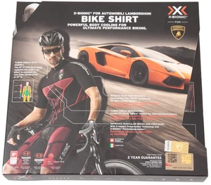 X-Bionic for Automobili Lamborghini Fahrrad Shirt Bike Trikot Größe L - Bild 1 von 4
