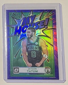 2020-21 Panini Donruss Optic Purple Prizm My House Jayson Tatum #1 NBA Celtics - Picture 1 of 2