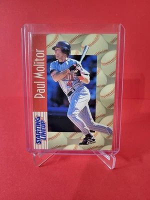 1997 Starting Lineup Card Baseball Paul Molitor #19 Minnesota Twins HOF  - Image 1 of 3