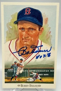 1989 Perez Steele HOF Bob Doerr autographed postcard. - Picture 1 of 2