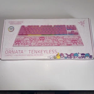 New Razer  Ornata V3 Tenkeyless,Hello Kitty Compact Low Profile Gaming Keyboard - Picture 1 of 7