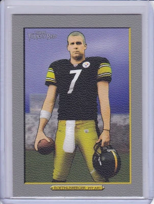 Ben Roethlisberger 2006 Topps Turkey Red Football Card 284 Purple Sky Variation - Image 1 of 2