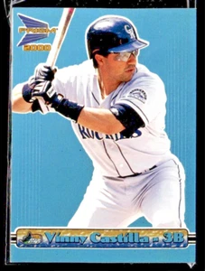2000 PACFIC PRISM PLATINUM BLUE PARALLEL BLANK SERIAL #138 VINNY CASTILLA 1/1 - Picture 1 of 2