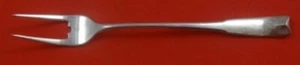 Colonial Theme by Lunt Sterling Silver Pickle Fork 6" Serving Vintage Silverware - Picture 1 of 2