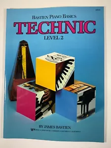 Bastien Piano Basics Level 2 Technic WP217 Paperback 1986 - Picture 1 of 3