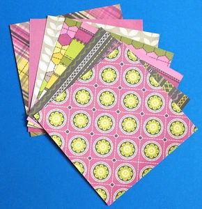 Retro Glam - 6x6 We R Memory Keepers Scrapbooking Paper Pack - Bild 1 von 10