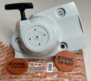 STIHL OEM AUFROLLSTARTER 4238 190 0302 TS410 TS420 TS410A TS420A MIT ABDECKUNG -A - Bild 1 von 6