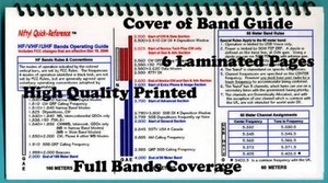 NIFTY MM-BANDPLAN HF / VHF / UHF BANDS OPERATING GUIDE - Picture 1 of 1