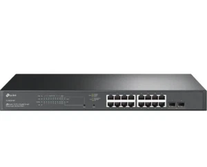 TP-Link TL-SG2218P JetStream 18-Port Gigabit Smart Switch with 16-Port PoE+ Omad - Picture 1 of 1