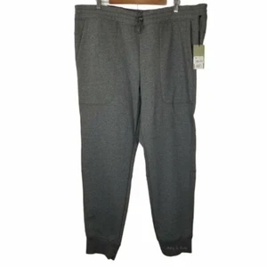 Goodfellow & Co. Mens XL Gray Knit Joggers Sweatpants Tapered Leg Adjustable - Picture 1 of 10
