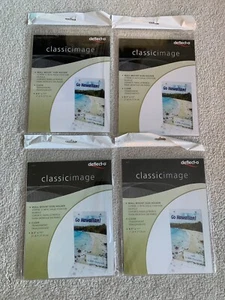 NEW - Set of 4 - Deflecto Classic Image Wall Sign Holder 8 1/2 x 11 - 68201 - Picture 1 of 3