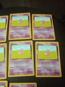 RARE Pokemon Slowpoke Card 1999 55/62 Misprint Error Artist Name - Picture 1 of 6
