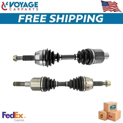 New CV Axle Shaft Front Pair Set For 02-11 Explorer Sport Ranger Mazda B-4000 - Image 1 of 4
