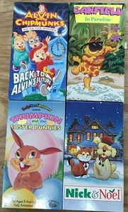 4 Good used CHIDERN'S  VHS Tapes - Bild 1 von 5