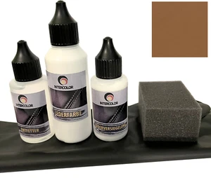 Auto BMW Dakota Cognac Lederfarbe Set Reparatur für Leder und Kunstleder - Bild 1 von 8