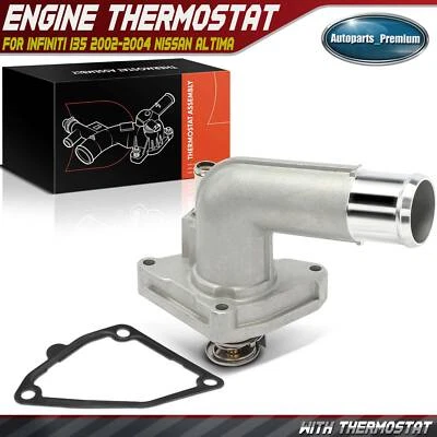Thermostat Housing Assembly for INFINITI I35 2002-2004 Nissan Altima 2002-2006 - Image 1 of 4