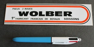 Autocollant / Sticker - WOLBER - Fabricant de boyaux - Picture 1 of 2