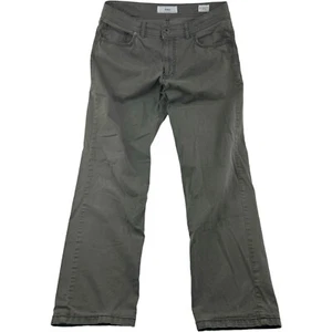 BRAX Iron Green 5 Pocket Cooper Fancy Regular Cotton Elastane Pants Size 32X30 - Picture 1 of 6