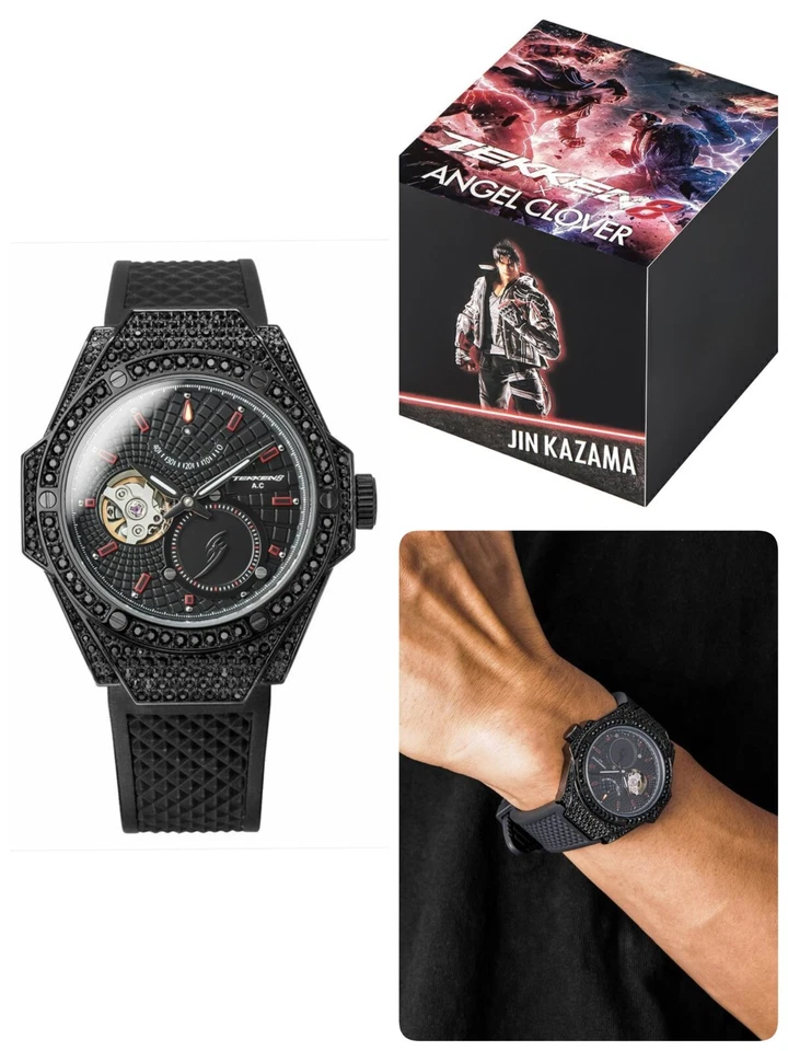 TEKKEN8 x ANGEL CLOVER Collaboration Jin Ver. WristWatch TE44BKZ-JIN