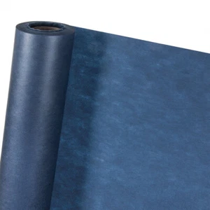 Dekovlies Dekostoff Tischdecke Tischband HaGa® dunkelblau 1,6m Br. Meterware - Bild 1 von 6