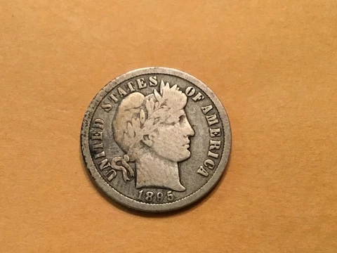 1895 O Barber Dime Cover