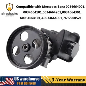 Power Steering Pump for Mercedes Benz C-Klasse CLC CLK C209 SLK R171 0034664001 - Picture 1 of 9
