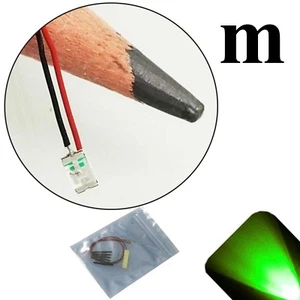 20 x 12v 1206 3216 verde puro SMD LED luz precableada cables soldados 9v 5v 18v - Imagen 1 de 4
