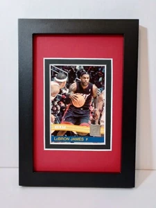 LeBron James Miami Heat Framed Basketball Card Plaque 2010-11 Panini Donruss 165 - Picture 1 of 4