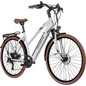 Schiano Voke Pedelec 28" Trekking E Bike Damen und Herren 8Gang weiß 50cm B Ware - Bild 1 von 3