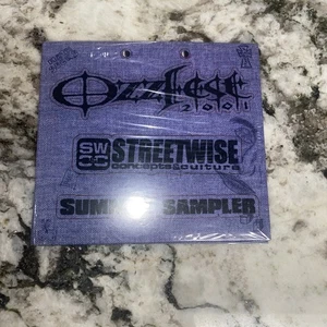 Sealed NOS Ozzfest 2001 Ozzy Osbourne Streetwise Sampler CD Drowning Pool - Foto 1 di 4