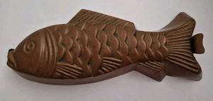 Schöne alte große Kupfer Backform Fisch ca 25cm Deko RAR - Bild 1 von 5